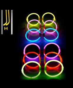 Lentes fluor armables color aleatorio Pack 30 unidades