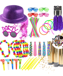 Pack Cotillón Fiesta Full 100 – luminoso y colorido