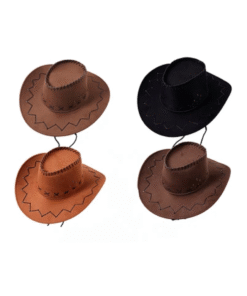 Sombrero De Vaquero Color Aleatorio Pack 4 unidades