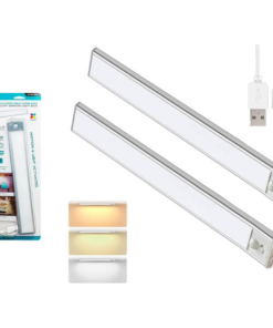 Lampara de armario Led Luz Carga Usb con Sensor