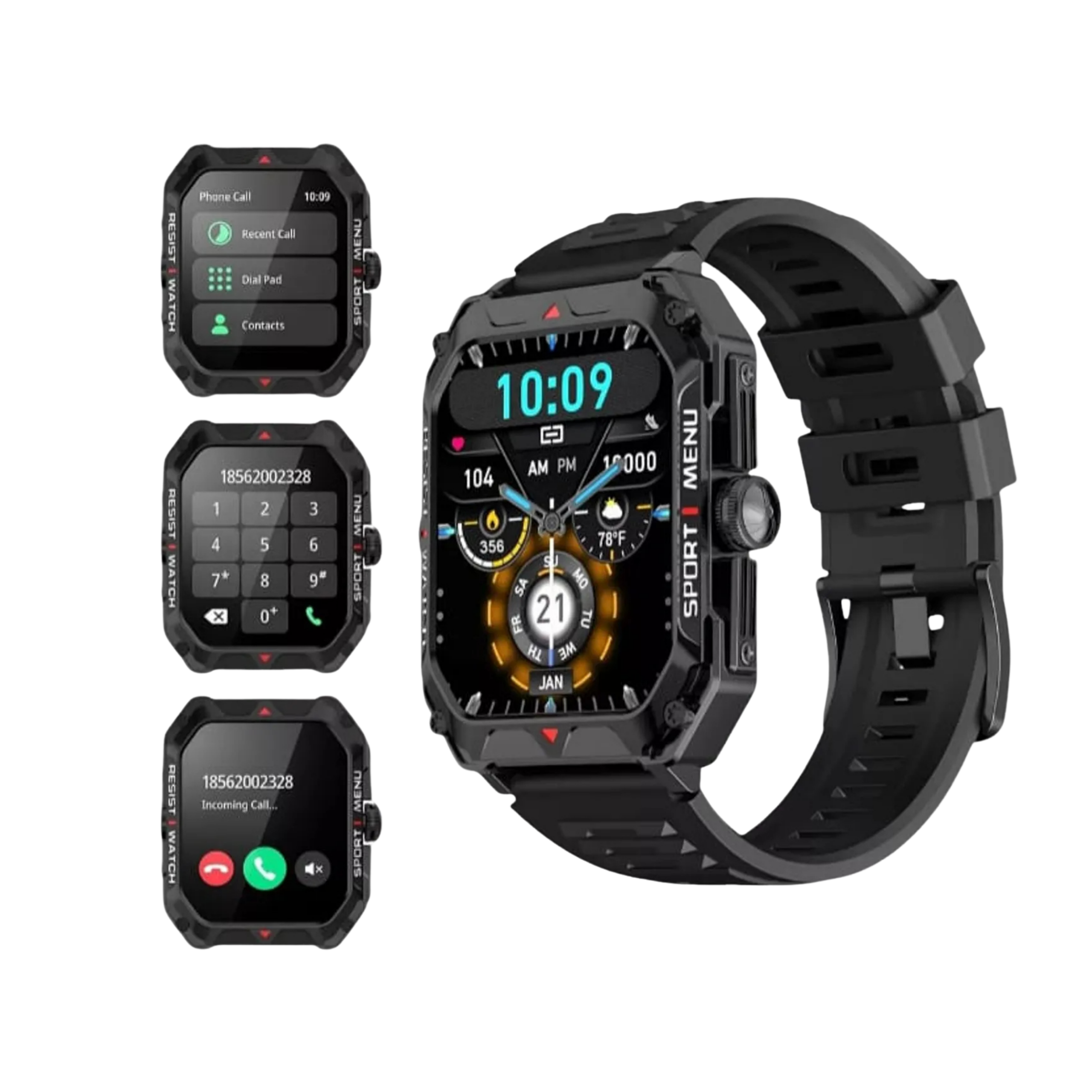 Reloj Smartwach Digital DIDVIE Negro-2