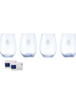 Set de 4 vasos Shopero U Chile