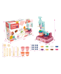 Set de Plastilina Dream Clay con Máquina para Helados