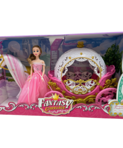 Set de Juego Fantasy Carriage con Muñeca Princesa