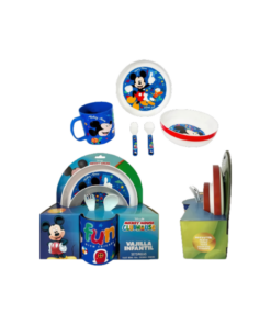 Vajilla Infantil Mickey Mouse - Set de 5 Piezas