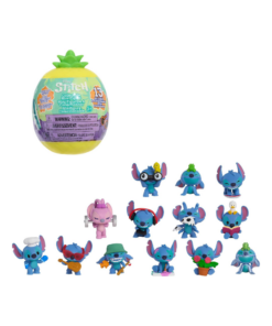 Pack de 3 Huevos Sorpresa Disney Stitch con 13 Figuras Coleccionables
