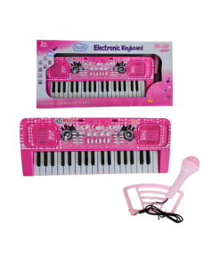 Teclado Electrónico Infantil Color Rosa
