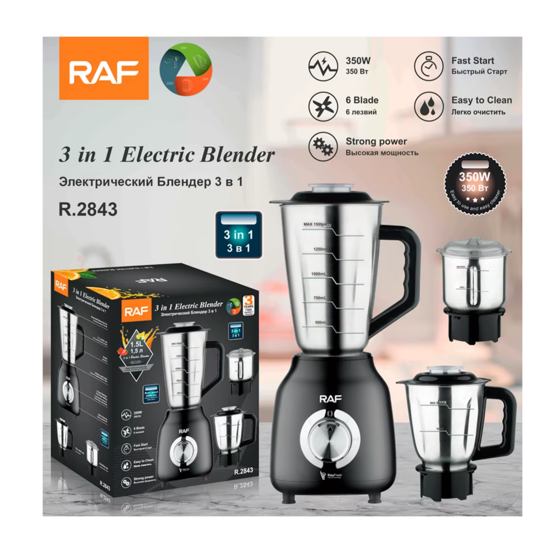 Licuadora 3 en 1 RAF Blender-2