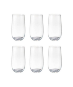Vasos de Vidrio Glasso 500 ml | Pack x6