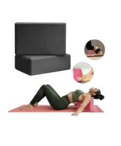Kit de 2 Bloques de Yoga EVA de Alta Densidad